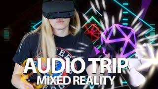 Audio Trip VR - Just Dance by Lady Gaga - Mixed Reality Capture