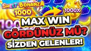 Slot Oyunları  Sizden Gelenler  Sweet Bonanza 1000 X Yeni Oyun Max Win Gördünüz mü ?