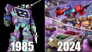 Evolution of Transformers Games 1985-2024