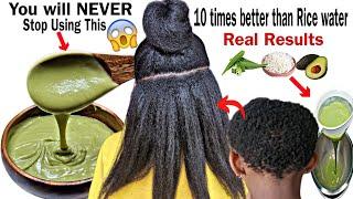 NO JOKEOvernight Hair Growth TreatmentHow I grew my hair extremely FAST using Avocado Rice n Okra