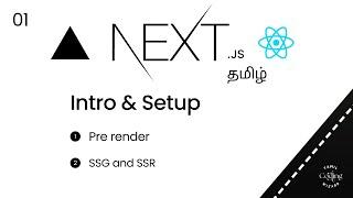 What is Next.js? in Tamil  Intro and Project Set up Next JS Tamil   Next JS Beginner series Tamil