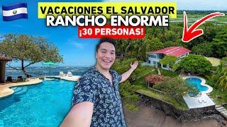 El rancho MÁS GRANDE para VACACIONES en El Salvador ️ ¡30 PERSONAS 