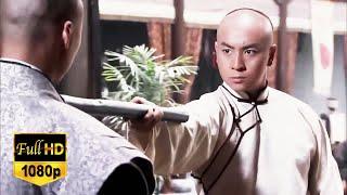 Shaolin monk used Chinese Kung Fu to defeat the Japanese samurai who challenged him.