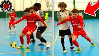 I Played in a PRO FUTSAL MATCH With NO REFEREE... Football Skills & Goals