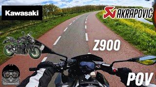 Kawasaki Z900 Performance Akrapovic 2024  POV