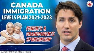 Canada Immigration Levels Plan 2021-2023 Parents & Grandparents Sponsorship Open for 2022  IRCC