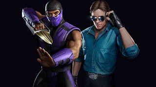 Mortal Kombat 9 - MK Mobile Klassic Rain & Klassic Movie Johnny Cage Expert Arcade Ladder