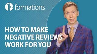 Negative customer reviews - how to deal with them