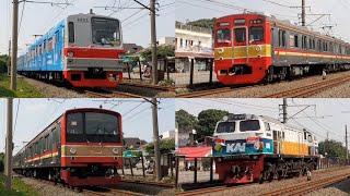 Kumpulan KRL Elit Dan Keren Di Volvo Pasar Minggu Jakarta Selatan