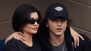 Kylie Jenner and Timothée Chalamet spotted together at the US Open Tennis