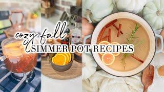 COZY FALL SIMMER POT RECIPES  MAKE YOUR HOME SMELL COZY FOR FALL  CHARLOTTE GROVE FARMHOUSE