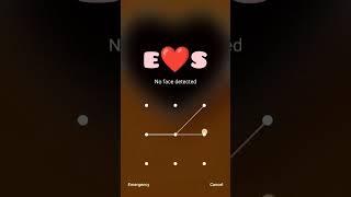 E love S pattern lock ️  ES Phone lock  Love status #status