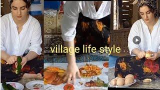 August 4 2024 Iranian village life style  cooking  Irani girl