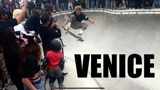 VENICE SKATEPARK GETS DESTROYED  @NkaVidsSkateboarding