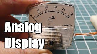 Analog Display  PWM  Tilt Meter