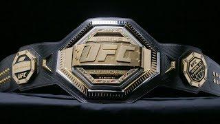 Новый чемпионский пояс UFC