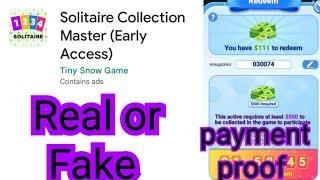 solitaire collection master app real or fake  solitaire game kaise khele  solitaire collection app