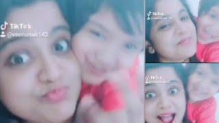 Tik Tok video of Veena Nair and her son  Fun 2 Cafe