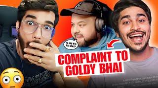 Goldy Bhai Angry On Snax After Joker Complaint About This…