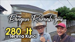 HASILNYA MANTUL ‼️ BANGUN RUMAH SISTEM BORONGAN 35 Jtm² ‼️