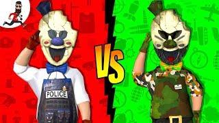 Ice Scream Police vs  Ice Scream Military Full Two Games