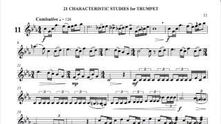Ost Characteristic Study #11 for Trumpet