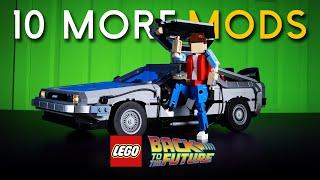 10 MORE MODS you Should Do To Your LEGO Back To The Future DeLorean 10300