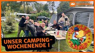 Langes Campingwochenende mit Freunden auf dem SÜDSEE-CAMP ⭐️⭐️⭐️⭐️⭐️ Teil I  VLOG