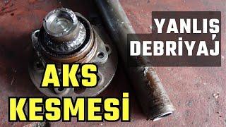 Mercedes Aks Kesmesi   Aks Kırması   Debriyaj Kullanımı