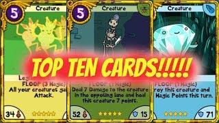 10 Most Powerful Cards in Card Wars