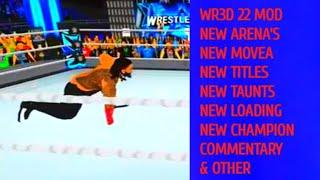 Wr3d 2K22 Mod Real Entrance Link In Description Leader MITB Match Elimination Chamber New Arena 