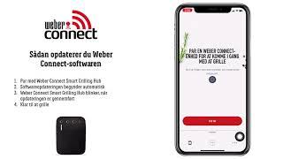 Opsætningsguide Weber Connect Smart Grilling Hub - Sådan opdaterer du Weber Connect softwaren