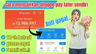 Cara Mencairkan Limit Spaylater Shopee Ke Dana  Cara GESTUN Shopee Paylater Tanpa Jasa Gestun