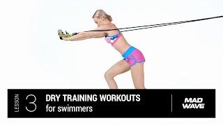 Workout for swimmers with indoor dryland trainers