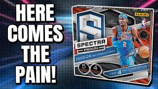 THIS ONE HURT......  2023-24 Panini Spectra NBA Hobby Box Review