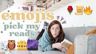 reading books based on EMOJIS 