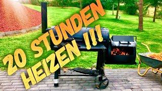 PULLED PORK in 20 Stunden vom LOK SMOKER Grillen --- Klaus grillt