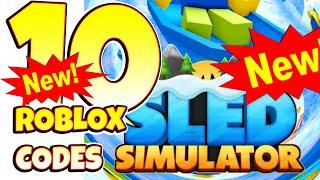 Sled Simulator UPDATE 10.2 Roblox GAME ALL SECRET CODES ALL WORKING CODES