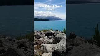 Lake Pukaki South Island#InstaTravel #TravelGram #Wanderlust#Traveling #TravelPhoto #Newzealand