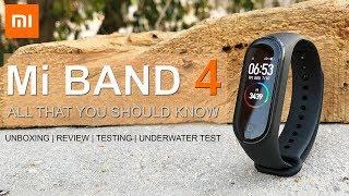 A week with the Mi Band 4  On Land & Underwater