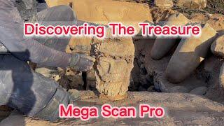 Finding buried treasures and ancient archaeological jars using the Mega Scan Pro gold detector