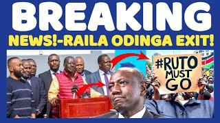 Breaking News Raila SUDDEN U-TURN Declares Ruto ONE TERM PRESIDENT - You WONT BELIEVE