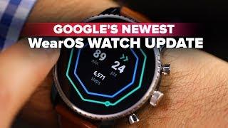 Googles newest WearOS is here