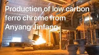 low carbon ferrochrome production