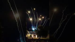 Bastille Day Celebrations and Fireworks at Uriage France #bastilleday #fireworks #franceculture