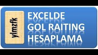 EXCELDE IDDAA GOL RAITING HESAPLAMA