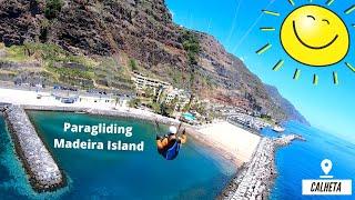 ParaglidingParapente - Calheta e Rabaçal Madeira Island PORTUGAL with #skybean #chasecam