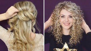 20 КРАСИВЫХ ПРИЧЕСОК НА ВЫПУСКНОЙ  20 COOL AND EASY HAIRSTYLES