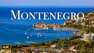 Montegro 4K - Beautiful Nature with Peaceful Relaxing Piano Music - Stunning Island Nation