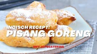 Indisch Recept Pisang Goreng gebakken banaan